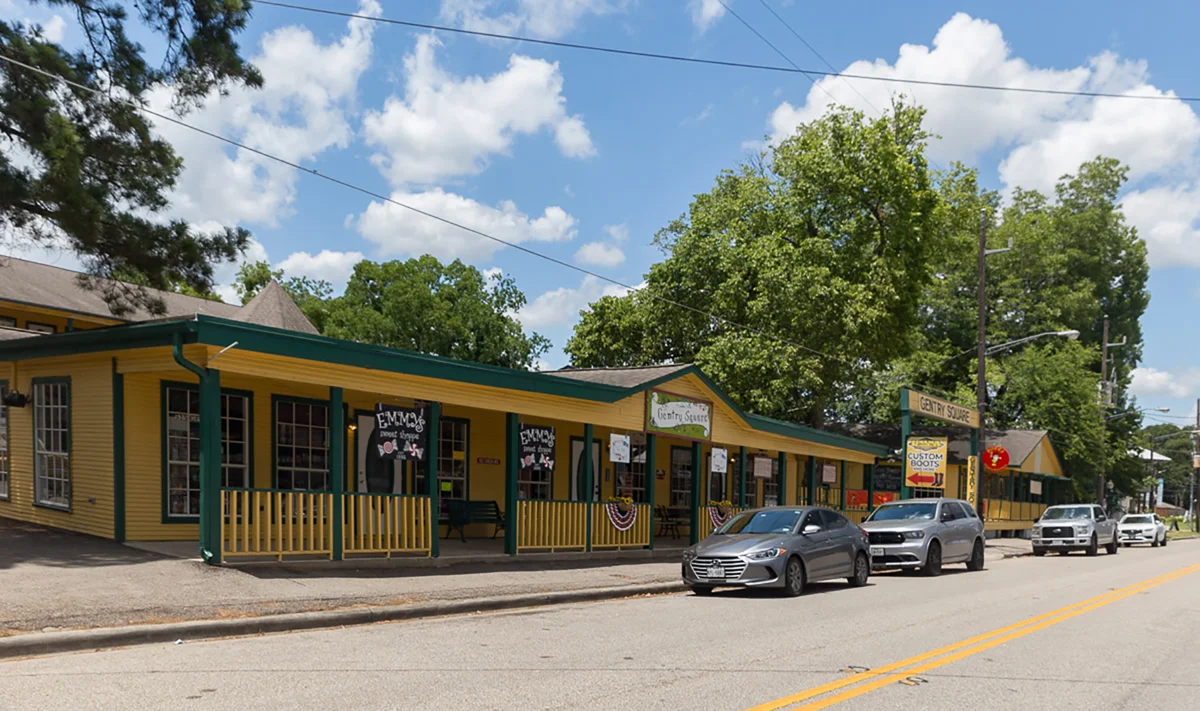 Shops in Old Town Spring, Texas